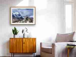 Cairn on Glencoe in Winter — Digital Download - Image 3
